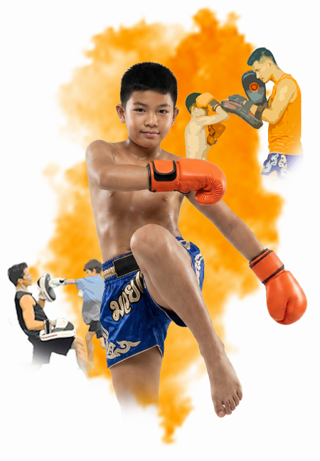 สอนมวยเด็ก บางบัวทอง เสริมสมาธิ และพัฒนาการร่างกาย - Journey Into Fight