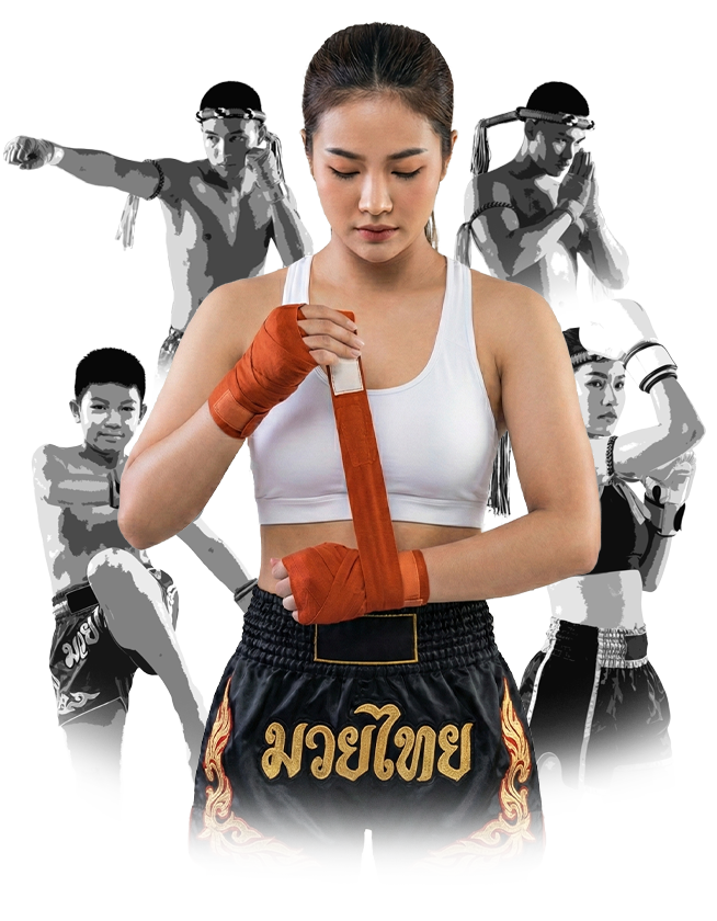 เรียนมวยไทย บางบัวทอง ผู้หญิงพันมือเตรียมซ้อม พร้อมคลาสเด็กและลดน้ำหนัก - Journey Into Fight